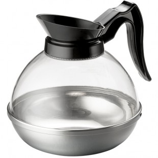 TableCraft 64 oz. Coffee Decanter with Black Handle and Stainless Steel Bottom 18 TableCraft 64 oz. Coffee Decanter with Black Handle and Stainless Steel Bottom 18