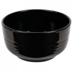 TableCraft CW3130BK 3.25 Qt. Black Cast Aluminum Tulip Salad Bowl TableCraft CW3130BK 3.25 Qt. Black Cast Aluminum Tulip Salad Bowl