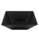 G.E.T. Enterprises BSD16BB Bugambilia 13.5 Qt. Classic Textured Finish Black Resin-Coated Aluminum XL Deep Square Bowl G.E.T. Enterprises BSD16BB Bugambilia 13.5 Qt. Classic Textured Finish Black Resin-Coated Aluminum XL Deep Square Bowl