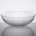 Cambro RSB18CW135 20.2 Qt. Clear Camwear® Round Ribbed Bowl Cambro RSB18CW135 20.2 Qt. Clear Camwear® Round Ribbed Bowl