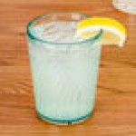 GET 2211-1-JA Tahiti 12 oz. Jade Customizable SAN Plastic Short Tumbler - 72/Case