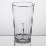GET 8810-1-CL Spektrum 10 oz. Clear Customizable SAN Plastic Tumbler - 72/Case