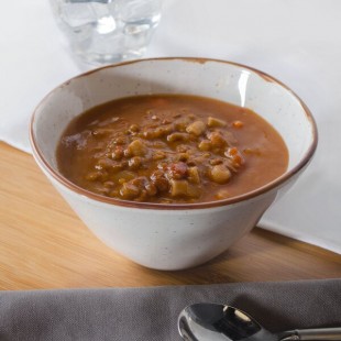 GET B-22-RM Rustic Mill 22 oz. Irregular Melamine Bowl - 12/Case