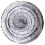 Elite Global Solutions D3141R Van Gogh Black 3 oz. Round Melamine Bowl - 6/Case