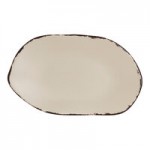 Delfin Marisol Rustic from Steelite International 16 oz. Sand Shell Melamine Grapefruit Bowl - 12/Case