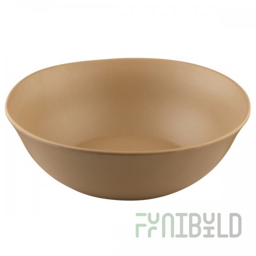 Elite Global Solutions ECO93 Greenovations 2.25 Qt. Paper Bag-Colored Round Bowl - 6/2.25 qt. c - 6/Case
