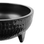 GET MOJ-804-BK Viva Mexico Melamine 2 Qt. Molcajete Bowl - 12/Pack