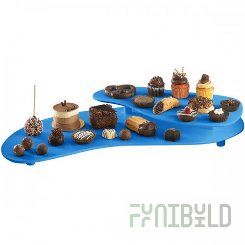 TableCraft CW16080SBL Sky Blue Cast Aluminum 25