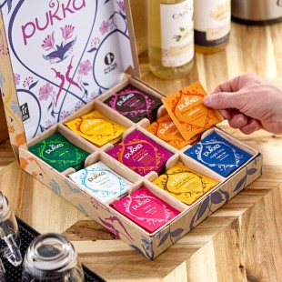 Pukka Organic Selection Tea Variety Pack - 45/Case