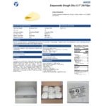 White Toque Ready-to-Bake Empanada Dough Disc 5 1/8 White Toque Ready-to-Bake Empanada Dough Disc 5 1/8