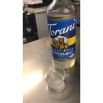Torani Sugar-Free Peppermint Flavoring Syrup 750 mL Glass Bottle
