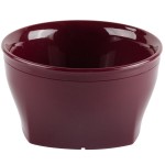 Cambro MDSHB9487 Harbor Collection Cranberry 9 oz. Insulated Plastic Bowl - 48/Case Cambro MDSHB9487 Harbor Collection Cranberry 9 oz. Insulated Plastic Bowl - 48/Case