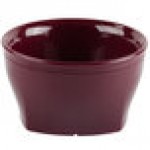 Cambro MDSHB9487 Harbor Collection Cranberry 9 oz. Insulated Plastic Bowl - 48/Case Cambro MDSHB9487 Harbor Collection Cranberry 9 oz. Insulated Plastic Bowl - 48/Case