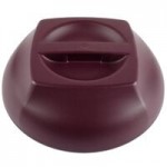 Cambro MDSHB9487 Harbor Collection Cranberry 9 oz. Insulated Plastic Bowl - 48/Case Cambro MDSHB9487 Harbor Collection Cranberry 9 oz. Insulated Plastic Bowl - 48/Case