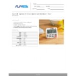 AvaTek Digital 99 Hour Quick Set Kitchen Timer