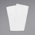 Snap Drape 54432222NH010 White Milan Birdseye Banded Cloth Napkin, 22