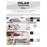 Snap Drape 54432222NH010 White Milan Birdseye Banded Cloth Napkin, 22