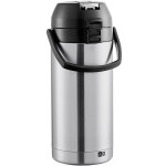 Bunn 36725.0100 3.8 Liter Stainless Steel Lined Lever Action Airpot - 6/Case Bunn 36725.0100 3.8 Liter Stainless Steel Lined Lever Action Airpot - 6/Case