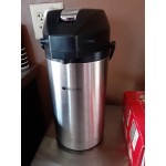 Bunn 36725.0100 3.8 Liter Stainless Steel Lined Lever Action Airpot - 6/Case Bunn 36725.0100 3.8 Liter Stainless Steel Lined Lever Action Airpot - 6/Case