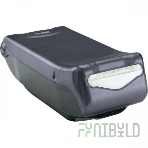 San Jamar H5000TBK Minifold Venue Countertop Napkin Dispenser - Black Pearl