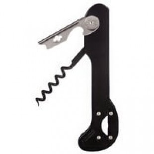 Franmara 2034-24 Boomerang Customizable Waiter's Corkscrew with White Handle