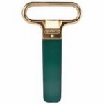 Franmara Ahh Super! Brass-Plated Two-Prong Customizable Cork Extractor with Dark Green Sheath 2126-13 Franmara Ahh Super! Brass-Plated Two-Prong Customizable Cork Extractor with Dark Green Sheath 2126-13