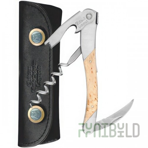 Chateau Laguiole Grand Cru Birch Wood Waiter's Corkscrew 3234