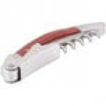 Franmara Curved Stainless Steel Waiter's Corkscrew with Burgundy Wood Inset Handle 3196 Franmara Curved Stainless Steel Waiter's Corkscrew with Burgundy Wood Inset Handle 3196