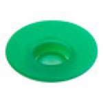 San Jamar 8573SV Green Thin Viscosity Valve for EZ-KLEEN® Sauce Bottles - 6/Pack