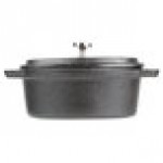 American Metalcraft CIPOV63 11 oz. Pre- Seasoned Mini Cast Iron Oval Dutch Oven American Metalcraft CIPOV63 11 oz. Pre- Seasoned Mini Cast Iron Oval Dutch Oven