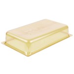 Vollrath 9004410 Super Pan® Full Size Amber High Heat Plastic Food Pan - 4 Vollrath 9004410 Super Pan® Full Size Amber High Heat Plastic Food Pan - 4