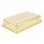 Vollrath 9004410 Super Pan® Full Size Amber High Heat Plastic Food Pan - 4 Vollrath 9004410 Super Pan® Full Size Amber High Heat Plastic Food Pan - 4