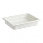 Cambro 22CW110 Camwear® 1/2 Size Black Polycarbonate Food Pan - 2 1/2