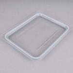 Cambro 22CW110 Camwear® 1/2 Size Black Polycarbonate Food Pan - 2 1/2