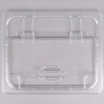 Cambro 22CW110 Camwear® 1/2 Size Black Polycarbonate Food Pan - 2 1/2