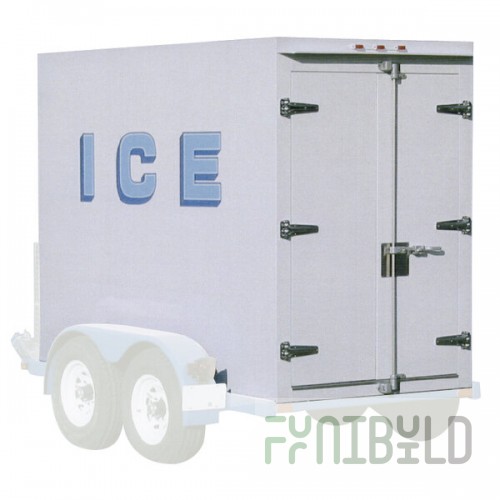 Polar Temp 5X9AD Auto Defrost Refrigerated Ice Transport - 250 cu. ft.