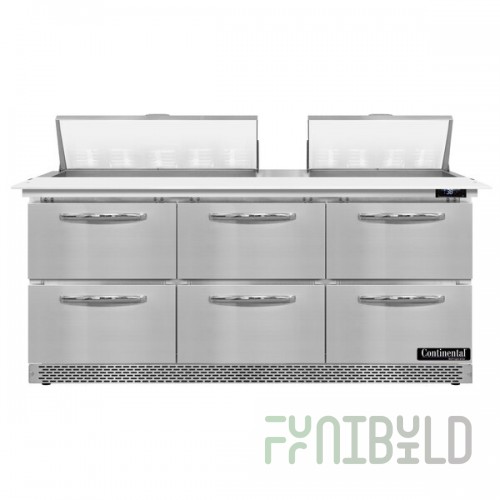 Continental Refrigerator SW72N18C-FB-D 72