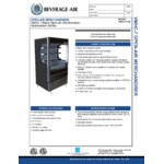 Beverage-Air VMHC7-1-B VueMax 35 1/2 Beverage-Air VMHC7-1-B VueMax 35 1/2