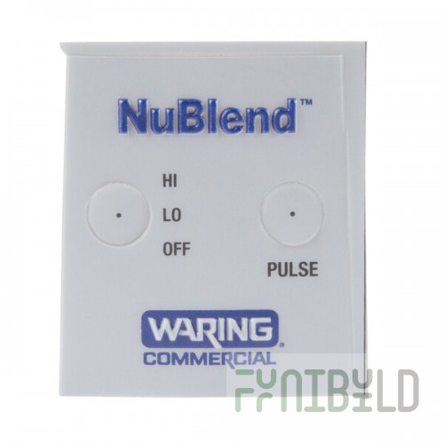 Waring 26402 Name Plate for Blenders