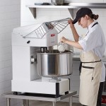 Estella SM40 40 Qt. / 56 lb. Two-Speed Spiral Dough Mixer - 220V, 4 HP