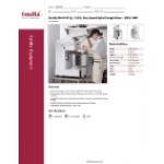 Estella SM40 40 Qt. / 56 lb. Two-Speed Spiral Dough Mixer - 220V, 4 HP