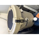 CaterGator CCG20SPG Gray 20 Qt. Round Rotomolded Outdoor Cooler / Ice Chest
