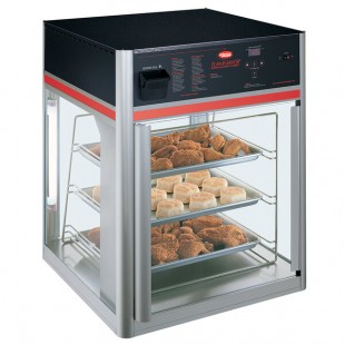 Hatco FSD-2X Flav-R-Savor Two Door Holding and Display Cabinet with Three Tier Pan Rack