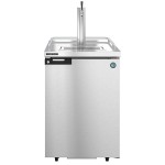 Hoshizaki DD24-S Stainless Steel Single Tap Kegerator Beer Dispenser - (1) 1/2 Keg Capacity