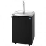 Hoshizaki DD24-S Stainless Steel Single Tap Kegerator Beer Dispenser - (1) 1/2 Keg Capacity