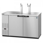 Hoshizaki DD24-S Stainless Steel Single Tap Kegerator Beer Dispenser - (1) 1/2 Keg Capacity