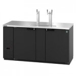Hoshizaki DD24-S Stainless Steel Single Tap Kegerator Beer Dispenser - (1) 1/2 Keg Capacity
