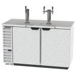 Beverage-Air DD58HC-1-S 1 Single and 1 Double Tap Kegerator Beer Dispenser - Stainless Steel Front, (3) 1/2 Keg Capacity Beverage-Air DD58HC-1-S 1 Single and 1 Double Tap Kegerator Beer Dispenser - Stainless Steel Front, (3) 1/2 Keg Capacity