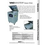 ARY VacMaster VP540 Floor Model Chamber Vacuum Packaging Machine with Two 20