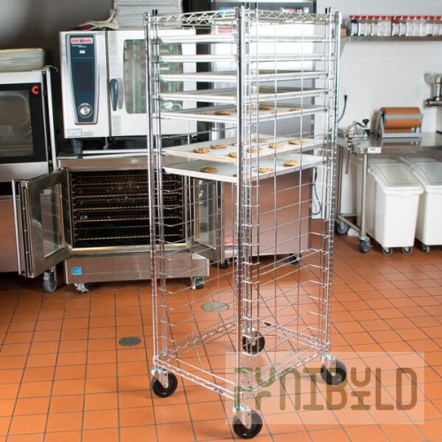 Metro RE3 20 Pan End Load Bun / Sheet Pan Rack - Unassembled